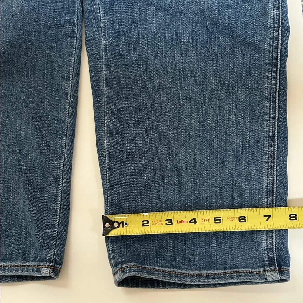 Madewell High Rise Pull-On Relaxed Crop Jeans